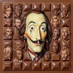toffee chocolate creation by beeple artgerm, gonsalves, amanda sage bauhaus salvador dali bernie wrightson bruce pennington, bernardi, kinkade, peter elson, mcquarrie, lacoste, rhads, syd mead, masson, frank stella. hyper - realistic, surrealism, intricate, masterpiece