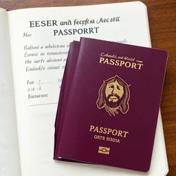 jesus's personal documentation passport
