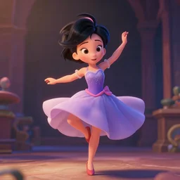 💃, anime, disney, pixar, 8 k, hd, dof, kodak film, volumetric lighting, subsurface scattering, photorealistic, octane render, details