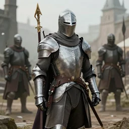 knight in biopunc settings