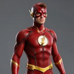 what if lucas till played the flash, character photography, hyper realistic, photorealistic, detailed, award winning photography, photograph, artstation, cinema 4 d, ultrarealistic, 3 d character model