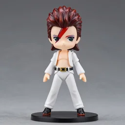a david bowie nendoroid, product shot
