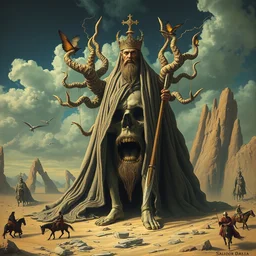 surreal taliban by salvador dali, trending on artstation, favorites on deviantart, high quality art. artwork masterpieces, award winning