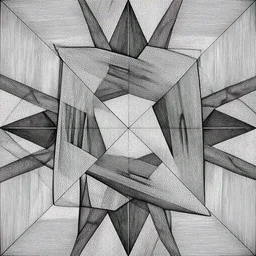 “geometrically surreal order, extremely high detail, photorealistic, intricate line drawings, dotart, album art in the style of James Jean”