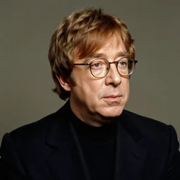 portrait of elton john lennon looking to the side in 1 9 7 0 by ilya repin