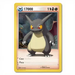 A creepy Pokémon card from the 1700s
