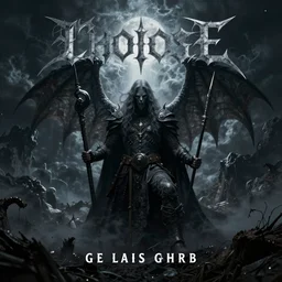ominous, dramatic, progressive metal album art