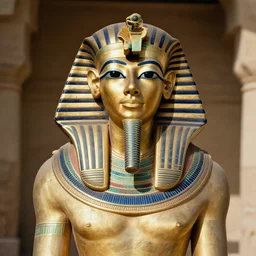 portrait of egyptian god osiris, annie leibovitz