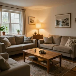 extremely cosy living room