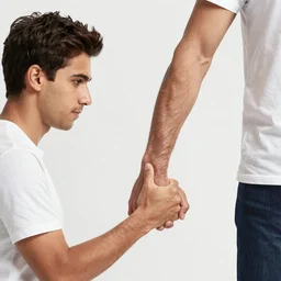 gilberto correa holding hands with daniel sarcos