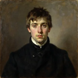 portrait of a nihilist by walter sickert, john singer sargent, william orpen, oil on canvas, national portrait gallery