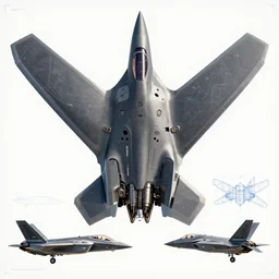 mechanized moth with wings spread, gunmetal grey, very symmetrical, orthographic view, top down view, bottom view, side view, blueprints, mecha, lockheed martin f - 3 5 lightning ii, fighter jet, cybernetic, robotic, highly detailed, artstation, autodesk maya, super realistic, unreal engine