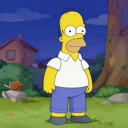 Homer Simpson in Spirited Away