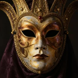 venetian mask evil face portrait, ancient greece, atmospheric lighting, painted, intricate, volumetric lighting, beautiful, rich deep colours masterpiece, golden hour, sharp focus, ultra detailed, by leesha hannigan, ross tran, thierry doizon, kai carpenter, ignacio fernandez rios