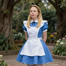 elon musk as alice in wonderland