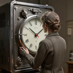 time machine 2 0 2 2 photographed by sally gall, unreal engine, portrait, f / 2. 8, 1 6 k, perfectionism, halfrear lighting, insanely detailed and intricate, hypermaximalist, hyper realistic, super detailed