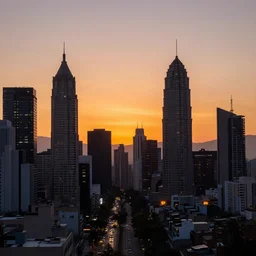 lofi sunset in santiago de chile