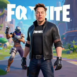 Elon Musk in Fortnite
