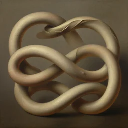 illustration of an infinite loop, realistic painting, classical painting, high definition, digital art, matte painting, very detailed, realistic