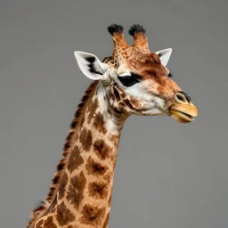 profile of an eagle giraffe!! hybrid, bold natural colors, masterpiece, trending on artstation, photograph