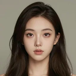 photo of a three - eyed girl