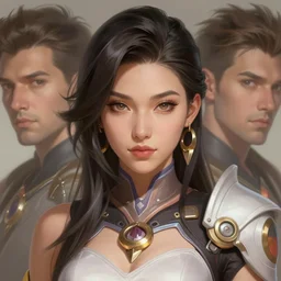 closeup portrait shot mei from overwatch, intricate, elegant, highly detailed, centered, digital painting, artstation, concept art, smooth, sharp focus, llustration, tomasz alen kopera, peter mohrbacher, donato giancola, leyendecker, boris vallejo