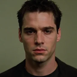 Face of Patrick Bateman in American Psycho (1999)