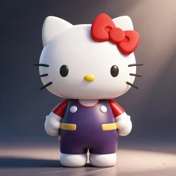 hello kitty superhero marvel movie poster