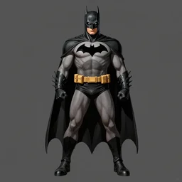 full body batman character design by gabriele dell'otto