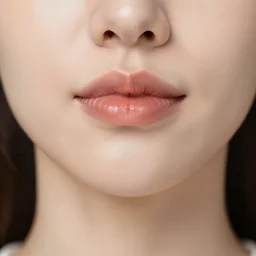hight focus of a symmetrical portrait of a lady with the lips that are sewn with black thread, dramatic light, cinematic, artstation, poster, octane render 8 k s 1 2 0