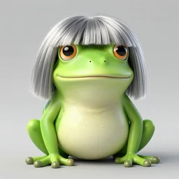 frog wear a wig