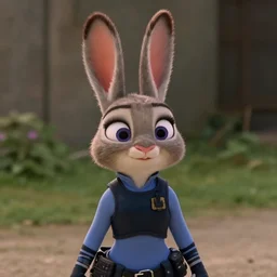cinematic still of Judy Hopps in The Matrix (1999)