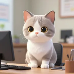 a cat in the office tv show