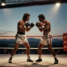 Tony soprano boxing match 1970s film