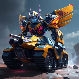character design tylton tylton swablu transformers rise of the beasts earth defense force tank beautiful biolight hdr cgi 4 k chrome car, alena aenami artworks in 4 k tribal robot helmet bumblebee artstation by jesper ejsing, by rhads, by feng zhu backpack ninja mask tripod collosus 2 0 2 3 megatron