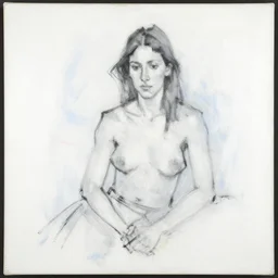 black white painting by de kooning on white canvas, soft blue and pink tints, thin black lines, detailed martha jungwirth drawing sketch, painted by yves tanguy, informal, oil on canvas, thick impasto
