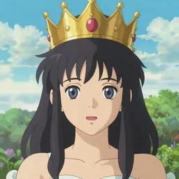 Beautiful, fighting girl, wearing a gold crown, symmetrical face, by Ye Shuhang and Makoto Shinkai and Jun