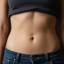 Tessellated navel