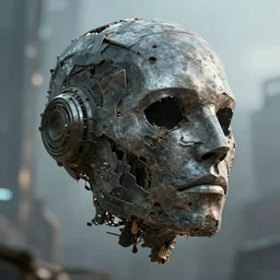 photo realistic,  sci-fi movie still, cinematic quality, highly detailed, dystopian future, fragile artifact