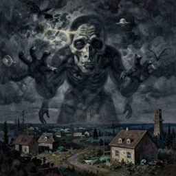 nightmare painted by zdzisław beksinski