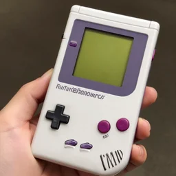 nintendo game boy, award - winning photo