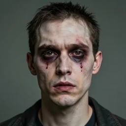 hyper realistic portrait of the ugliest person on earth, highly detailed, high quality, high resolution