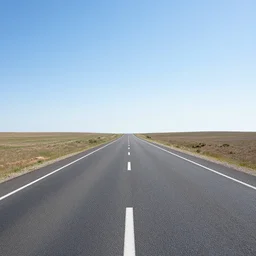 a road that goes on forever