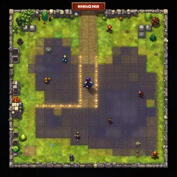 dungeons and dragons top down game tile