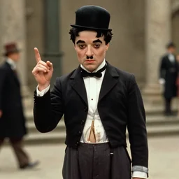 charlie chaplin in the godfather, movie still