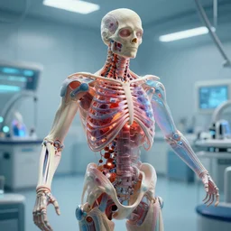 the future of medicine, matte painting, very high detail, 4 k,