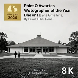 drawing architecture, photo award winning, wildlife photographer of the year, phm grant, by lewis hine, by michael kenna, 8 k, photo film