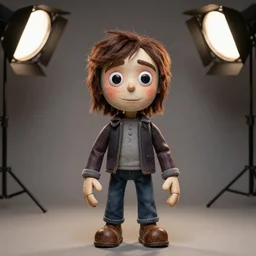 John Belushi as a Stop Motion puppet in the style of Coraline and Laika Studios. Studio Lighting