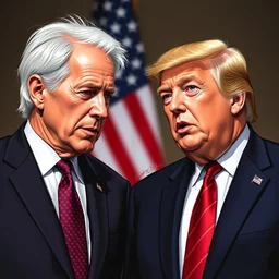 joe biden and trump