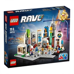 9 0's rave lego box set